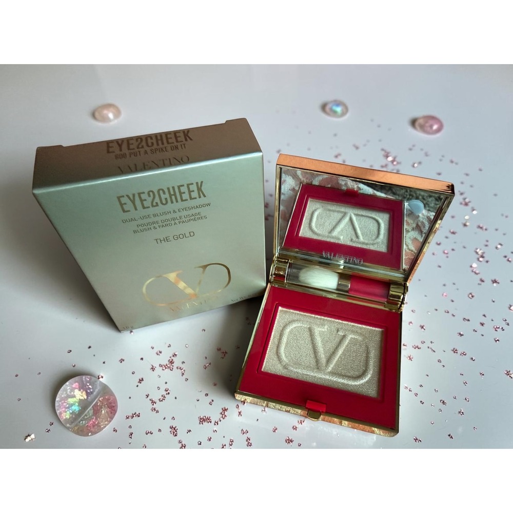 Valentino - Eye2Cheek Dual-Use Blush & Eyeshadow -Shade: 600 Put A Spike On It